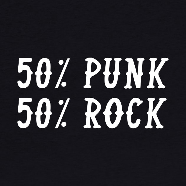 50% PUNK 50% ROCK by Ajiw